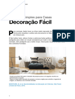 Decoração Fácil: Interiores Simples para Casas