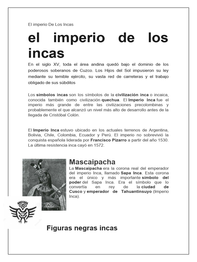 Mascaipacha: Símbolo del Poder Inca | PDF | Imperio Inca | Perú