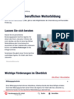 Förderung Der Beruflichen Weiterbildung - Bundesagentur Für Arbe