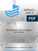 MODULO I AULA II - Propiedades Físico Químicas e Protocolos de Madri e Cuba