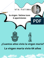 Santa Fatima: La Virgen Fatima Tuvo 6 Apariciones