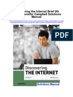 Instant Download Discovering The Internet Brief 5th Edition Jennifer Campbell Solutions Manual PDF Full Chapter