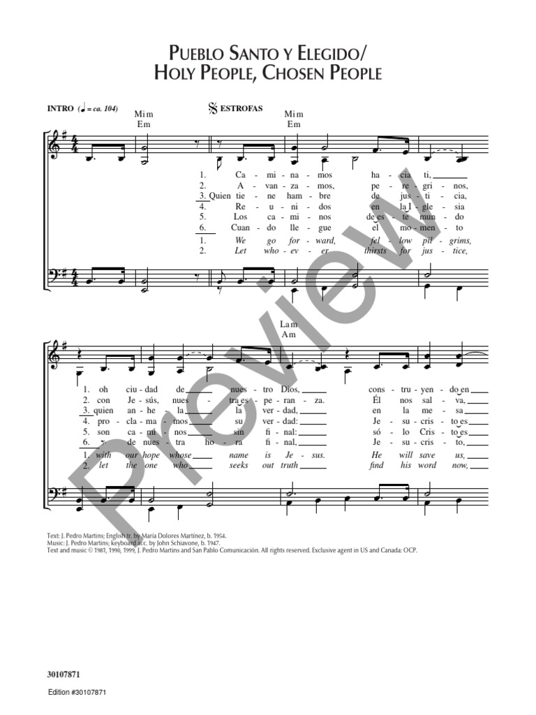 Pueblo Santo y Elegido PDF