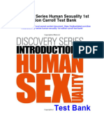 Instant Download Discovery Series Human Sexuality 1st Edition Carroll Test Bank PDF Full Chapter
