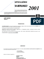 Manual Motor Xsara FR 2001