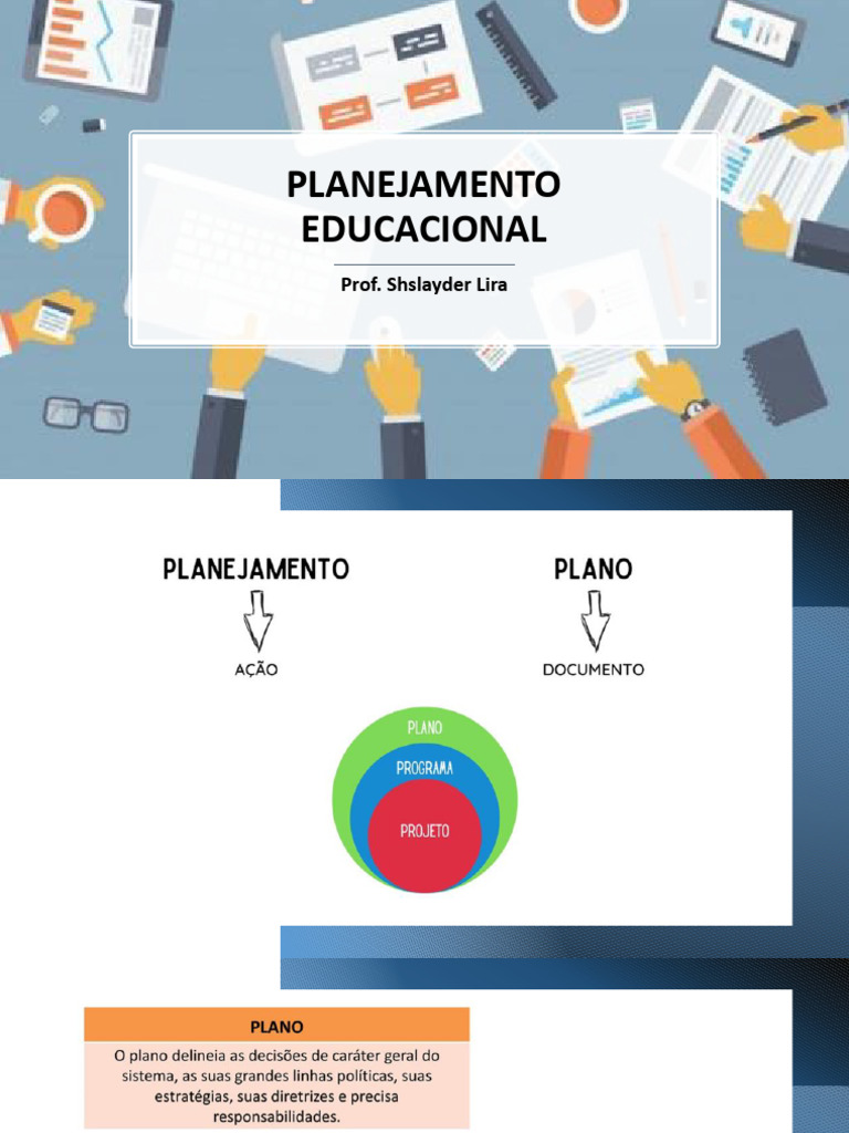 Fases do Planejamento Educacional | PDF | Planejamento | Pedagogia