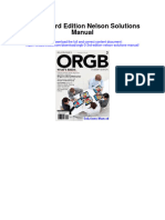 Instant Download Orgb 3 3rd Edition Nelson Solutions Manual PDF Full Chapter