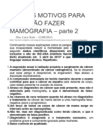 Mamografia - Parte 2