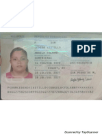 Pasaporte Angela Cedeño