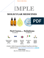 (Brian's Book 1) SIMPLE Moleculear Medicines - DIY For Health Ed 3.1