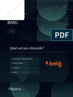 Apresentação Gestão de Serviços - BMG