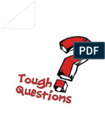 Tough Questions Q & A
