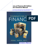 Instant Download Foundations of Finance 8th Edition Keown Solutions Manual PDF Full Chapter