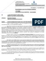 Oficio 028 - Asignacion de Plazas Cas