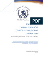 Manual de Transformación Constructiva Del Conflicto