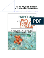 Instant Download Pathology For The Physical Therapist Assistant 1st Edition Lescher Test Bank PDF Full Chapter