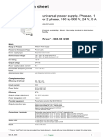 Power Supplies For Industrial Use - Rail Mounting - ABL8RPS24050