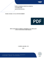 Educação Sexual Formal e Informal e Sua Relação Com o Consumo de Pornografia