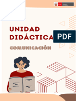 Unidad Didáctica N°3 - 4to Grado - Comunicación