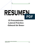 El Pensamiento Lateral Práctico - Edward de Bono