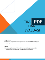 Training Evaluasi