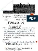 Possessive S and S