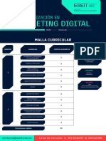 Plan de Estudios - Marketing Digital