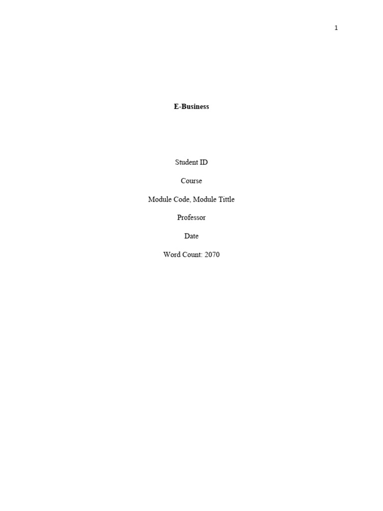 Case guide to report writing pdf e bay e commerce