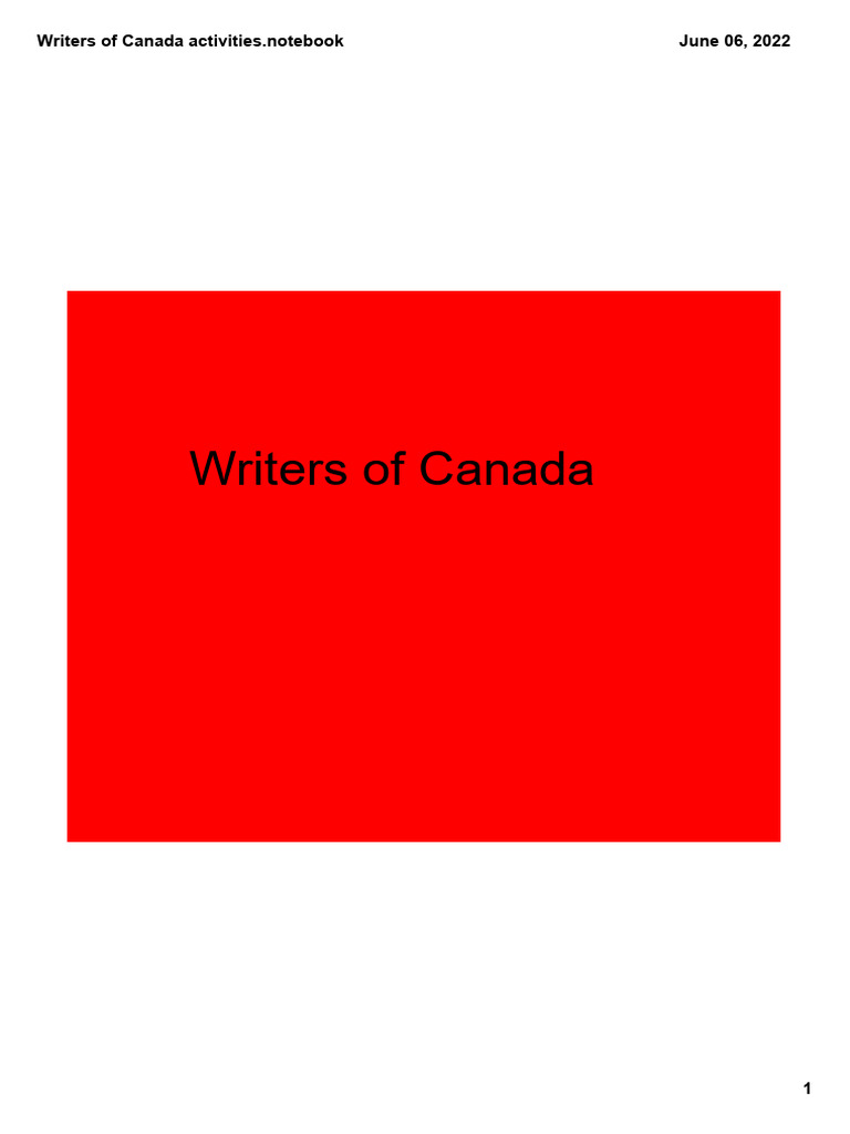 Activities pdf