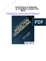 Instant Download Theory and Practice of Addiction Counseling 1st Edition Lassiter Test Bank PDF Full Chapter