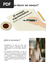 El Ensayo Academico