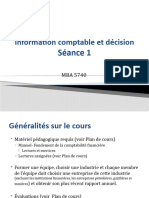 Information Financiere Et Decisions