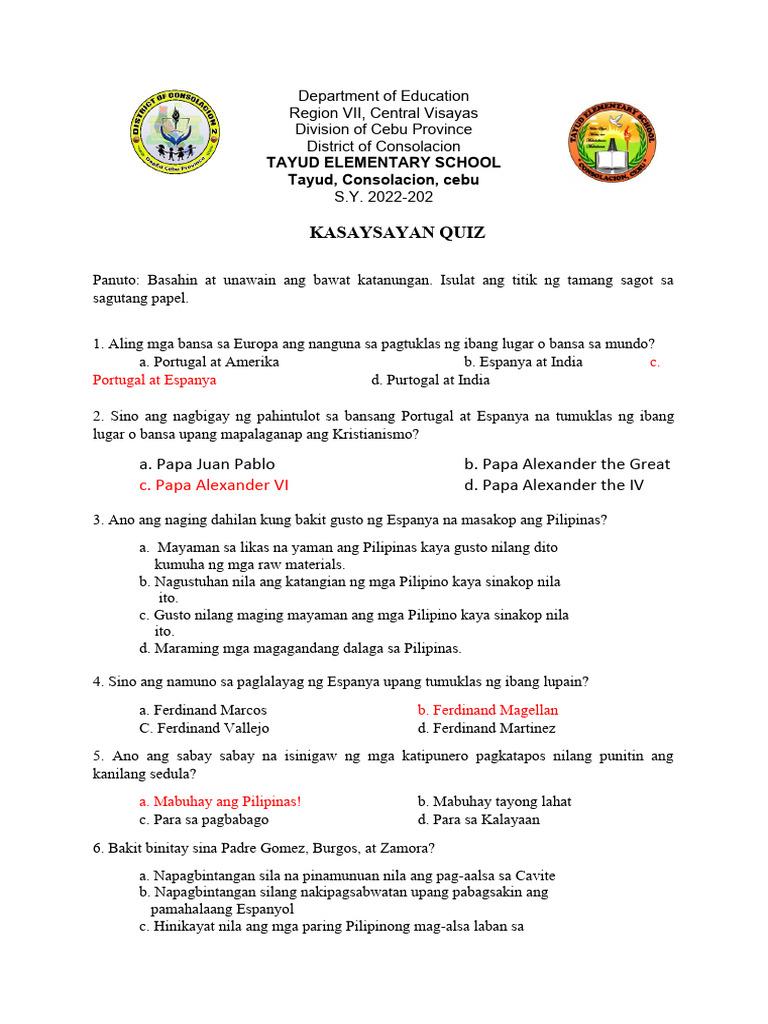 Ap Quiz | PDF
