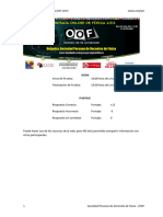 Olimpiada Online de Física OOF 2013 WWW - Onef.pe