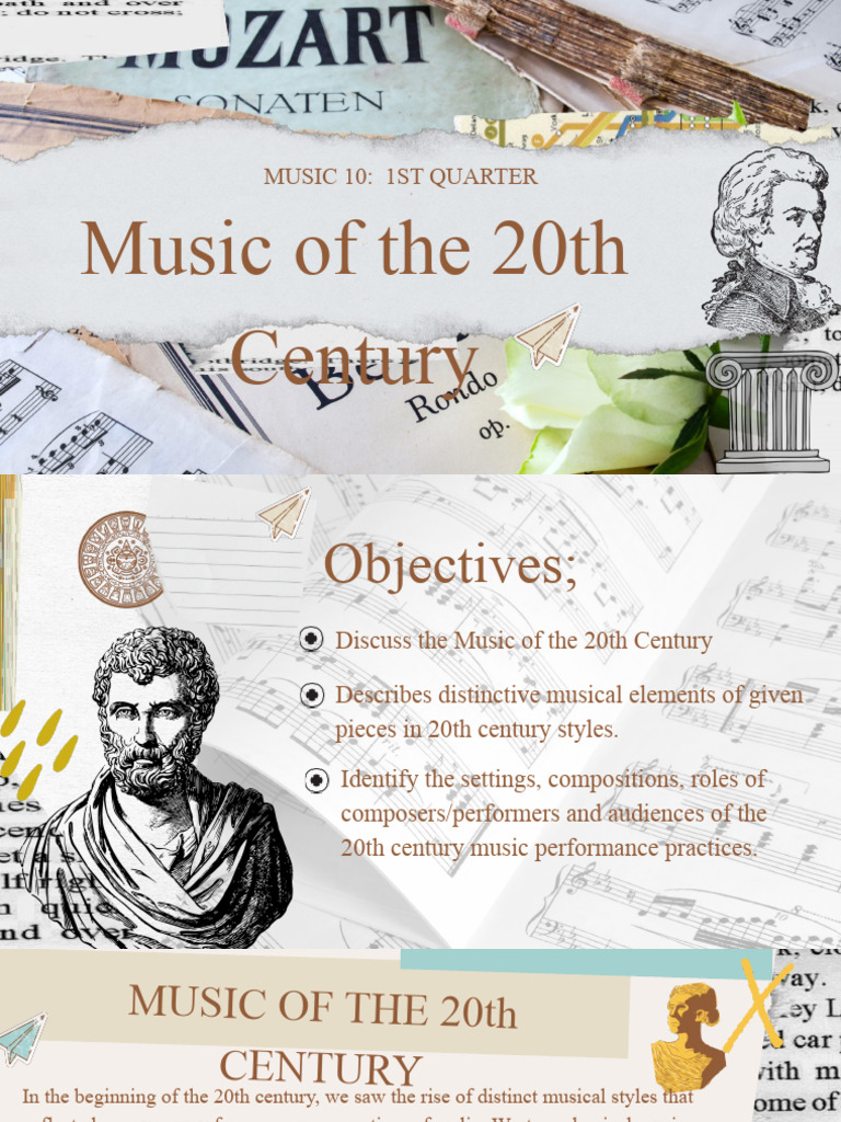G10 Music of the 20th Century 1 PDF Expressionism Classical Music