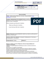 Tarea 3. - Análisis de Las Obligaciones, Derechos, Responsabilidades de Los Conductores en El Ecuador.