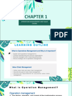 Operations Management Chapter 1-5