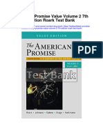 Instant Download American Promise Value Volume 2 7th Edition Roark Test Bank PDF Full Chapter