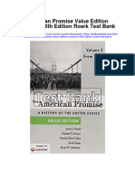 Instant Download American Promise Value Edition Voulme II 6th Edition Roark Test Bank PDF Full Chapter