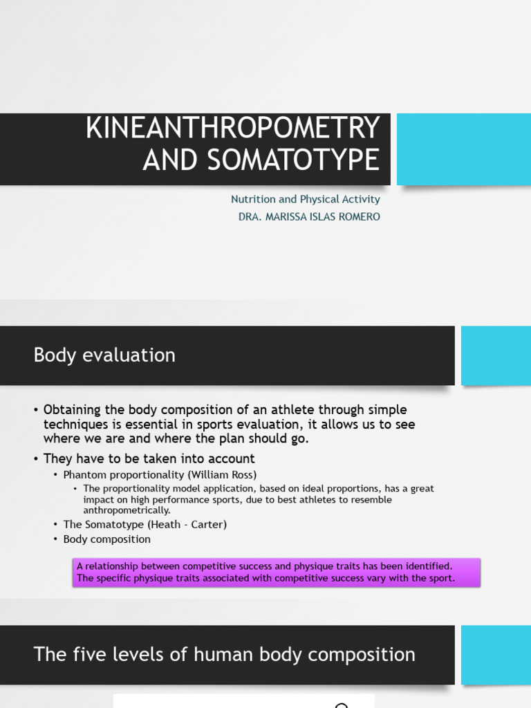 Kinanthropometry and Somatotype Analysis | PDF | Anatomical Terms Of ...