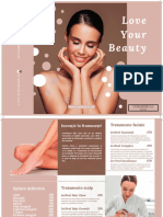 Beauty Clinic Trifold Brochure -2