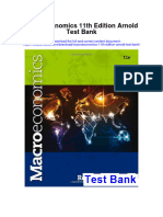 Instant Download Macroeconomics 11th Edition Arnold Test Bank PDF Full Chapter