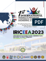 Iriceea 2023 Program