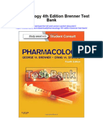 Instant Download Pharmacology 4th Edition Brenner Test Bank PDF Full Chapter