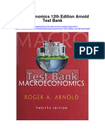 Instant Download Macroeconomics 12th Edition Arnold Test Bank PDF Full Chapter