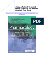 Instant Download Pharmacology A Patient Centered Nursing Process Approach 9th Edition Mccuistion Test Bank PDF Full Chapter