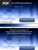 Whitney Tilson Analysis on Berkshire Hathaway