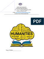 Introduction To Humanities