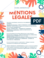 Mentions Legales - Micro-Entreprise Et Societe