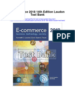 Instant Download e Commerce 2018 14th Edition Laudon Test Bank PDF Full Chapter